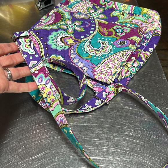 NWOT Vera Bradley messenger bag in Heather fabric -retired - Picture 8 of 8